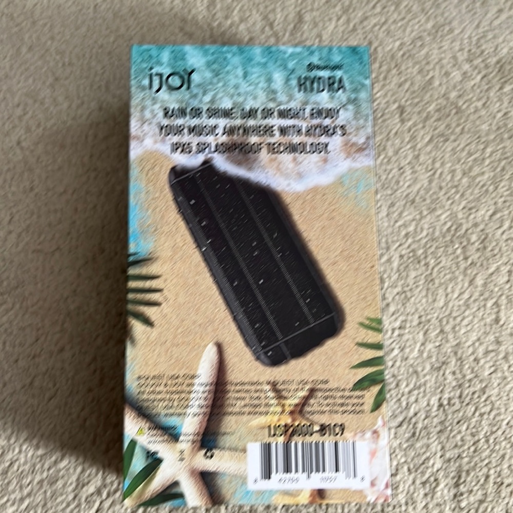 Brand new . Never used it. Bluetooth speaker